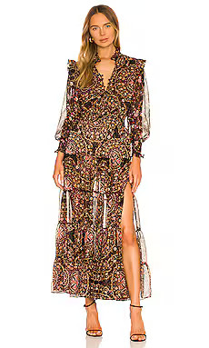 MISA Los Angeles Anisah Dress in Las Brisas Mix from Revolve.com | Revolve Clothing (Global)