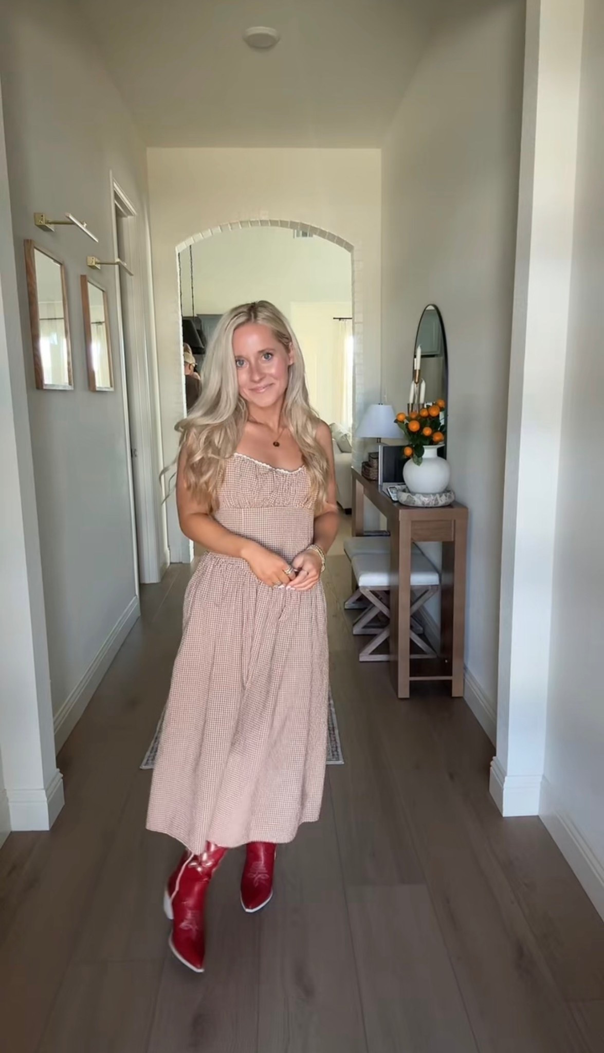 the perfect dress for date night or country concerts 🤎 

#LTKBeauty #LTKgrwm #LTKmomlife
