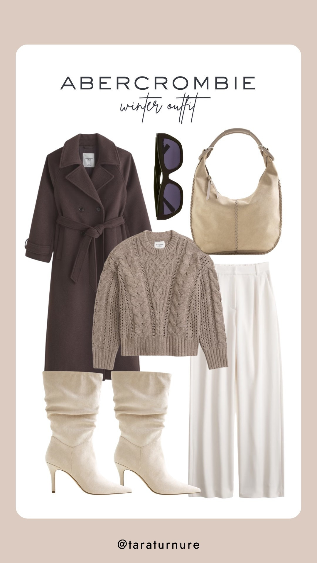 Cozy knits layered with a tailored coat, wide-leg pants, and neutral boots for an effortless cold-weather look. Classic, comfortable, and easy to rewear all winter long.

#Abercrombie #WinterOutfit #NeutralStyle #ClassicWinter #EverydayChic #ColdWeatherStyle #WardrobeStaples #LTKStyle #LTKFinds



#LTKFindsUnder100 #LTKootd #LTKSeasonal