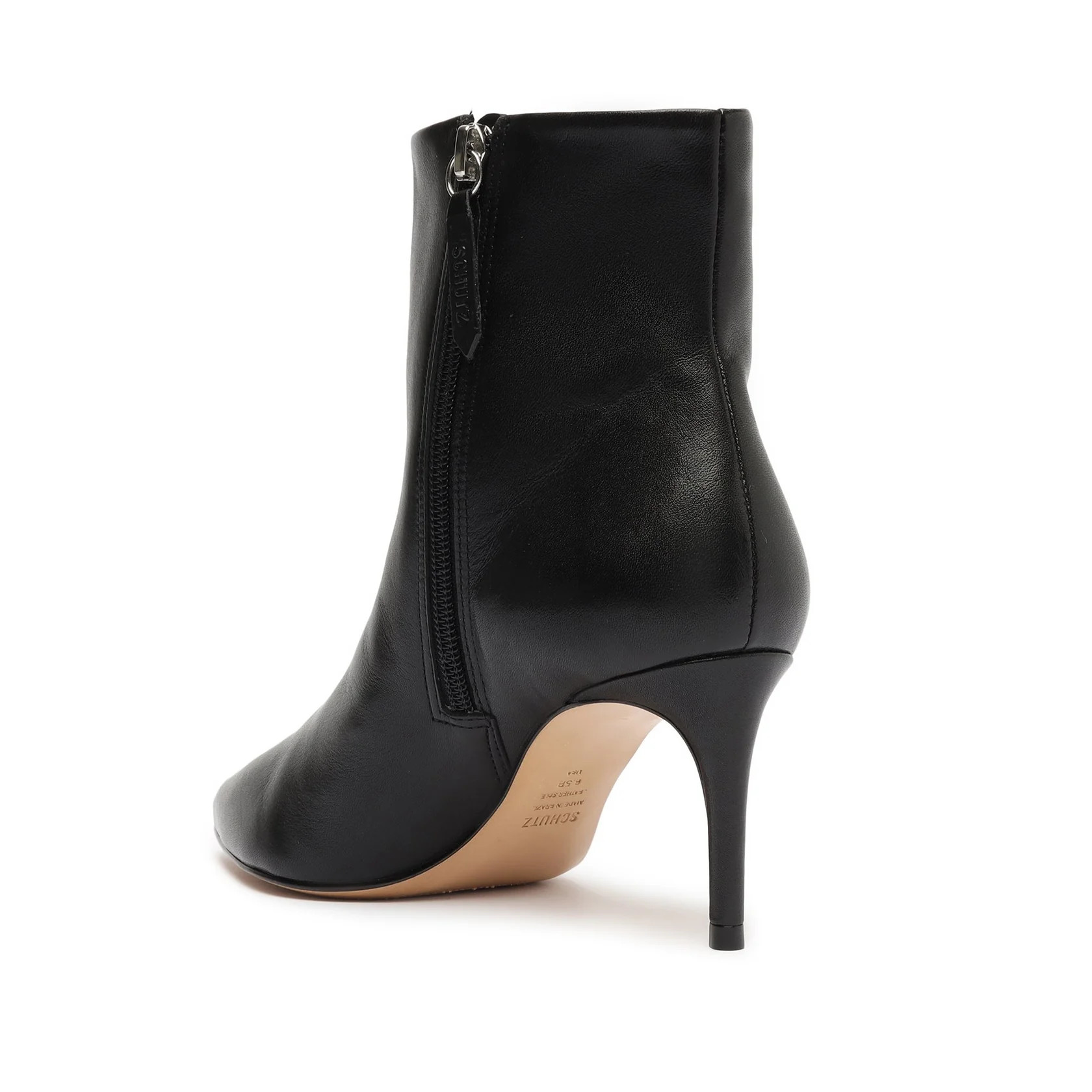 Mikki Mid Leather Bootie | Schutz Shoes (US)