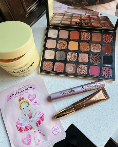Fav eyeshadow palette restocked !!!  Also use this sculpt tape and mascara!
TARTE save 15% code KIM
They also make this cake butter..which is the best scent ever..my girls and I love this..we also play spa day with this and this mask I use
Valentine’s Day gift ideas 



#LTKunder50 #LTKFind #LTKstyletip