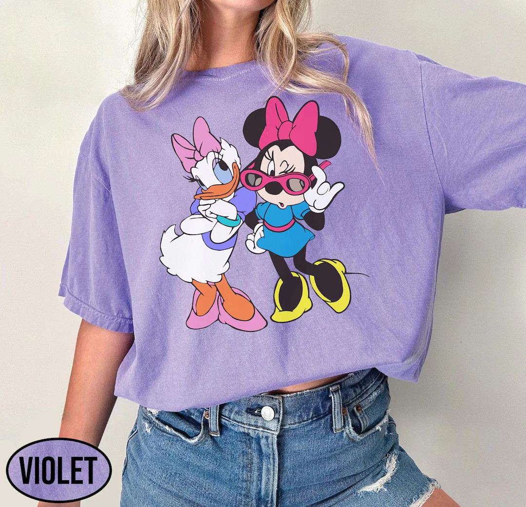 Disney Minnie and Daisy Shirt, Disney Bestie Shirt, Disney Girls Shirt, Disney Shirt for Womens, ... | Etsy (Global)