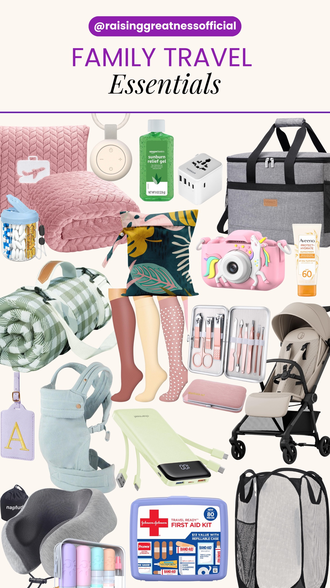 Hey ~ Hey Sunshines ☀️ family vacations are all about creating memories, and having the right essentials can make the journey so much smoother 💛 From organization must-haves to travel products that make life easier, these family travel essentials are mom-approved for stress-free adventures ✨

#familytravel #travelessentials #momhacks #familyvacation #travelwithkids #momlife #traveltips #amazonfinds #raisinggreatness #familyadventures

#LTKU #LTKTravel #LTKSaleAlert