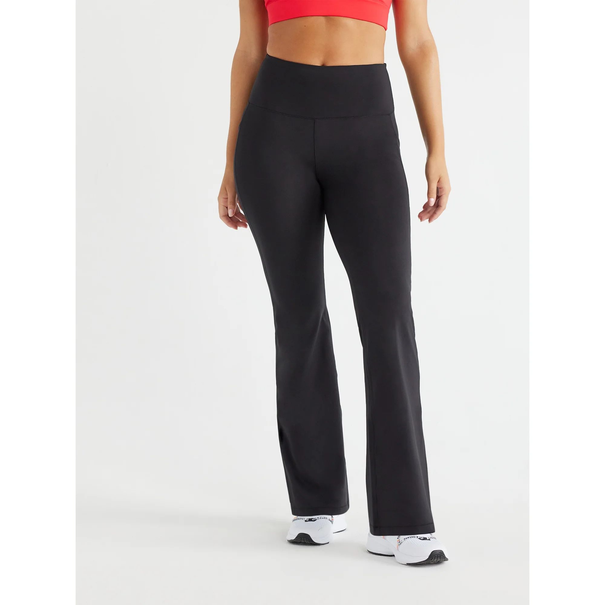 Love & Sports Women's Active Flare Pants, 30” Inseam, Sizes XS-XXXL | Walmart (US)