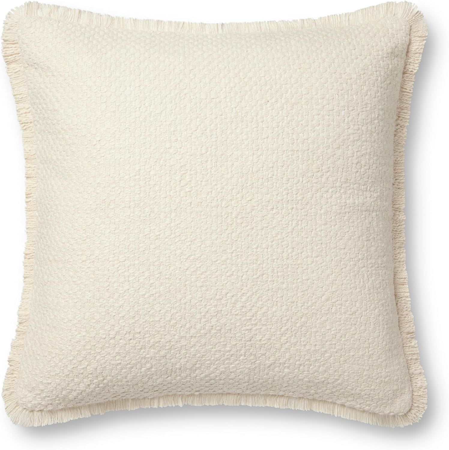 LOLOI PLL0121 Ivory 22'' x 22'' Cover Only Pillow | Amazon (US)