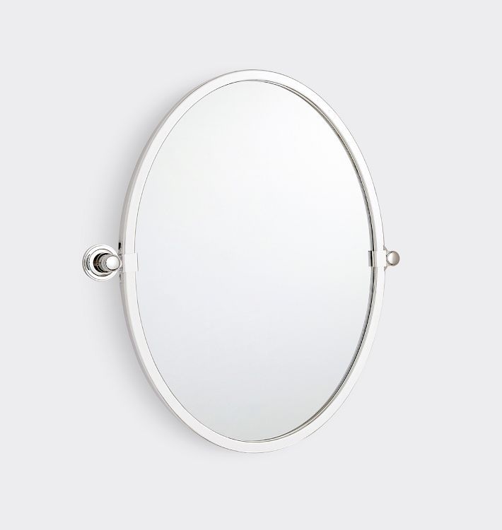 Rigdon Oval Pivot Mirror | Rejuvenation