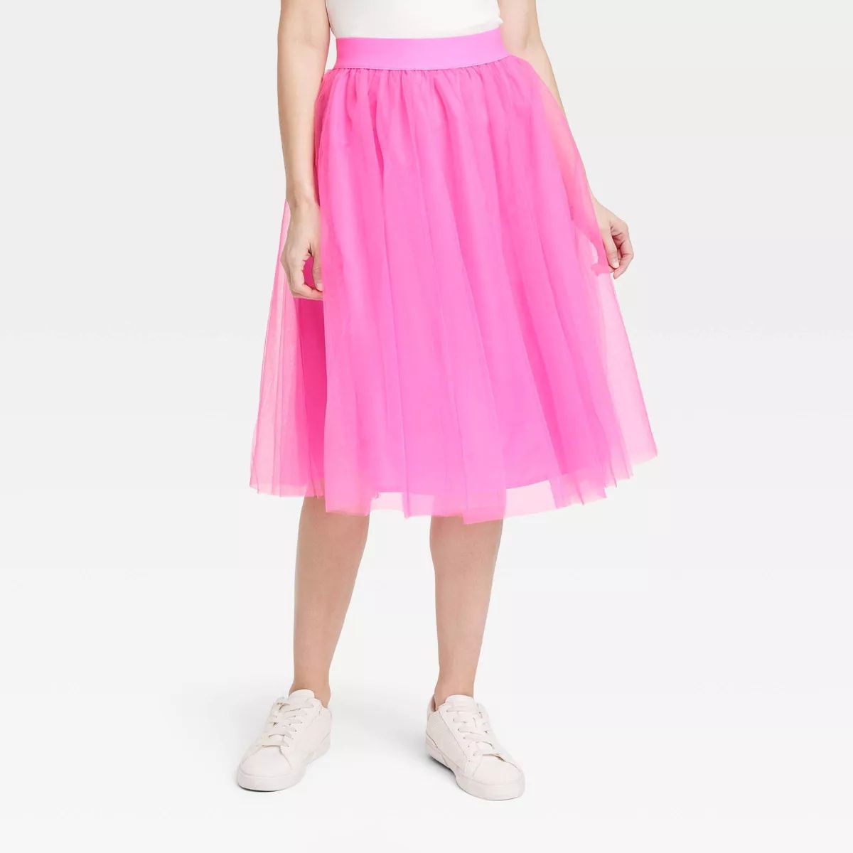 Women's Tulle Midi A-Line Skirt - A New Day™ | Target