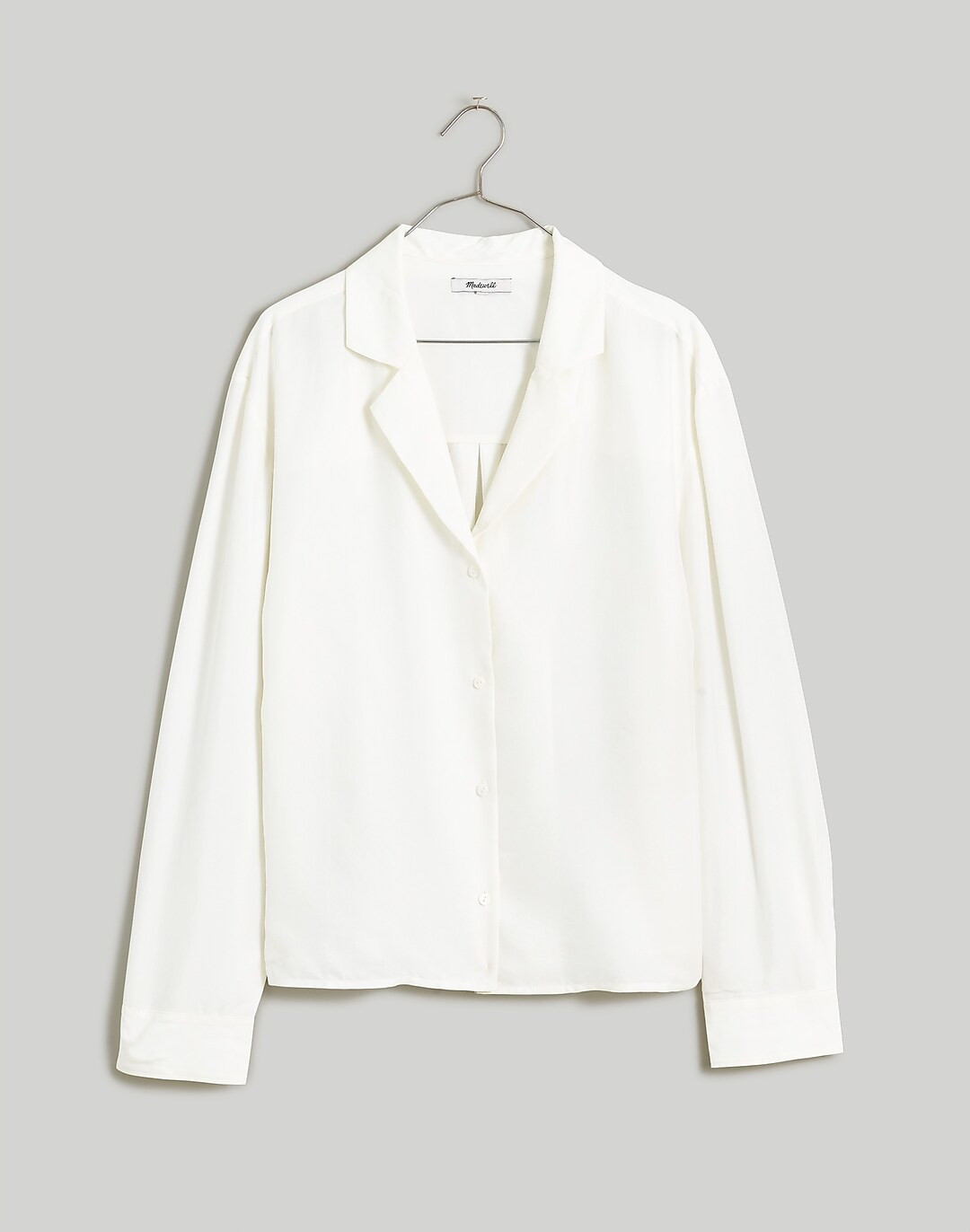 Silk Button-Up Shirt | Madewell