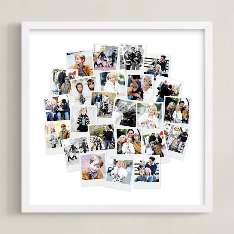 "Circle Snapshot Mix® Photo Art" - Custom Photo Art by Minted. | Minted