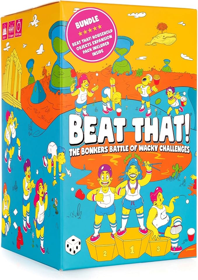 Beat That! Game and Household Objects Expansion Combo Pack [Family Party Game for Kids & Adults | Amazon (US)