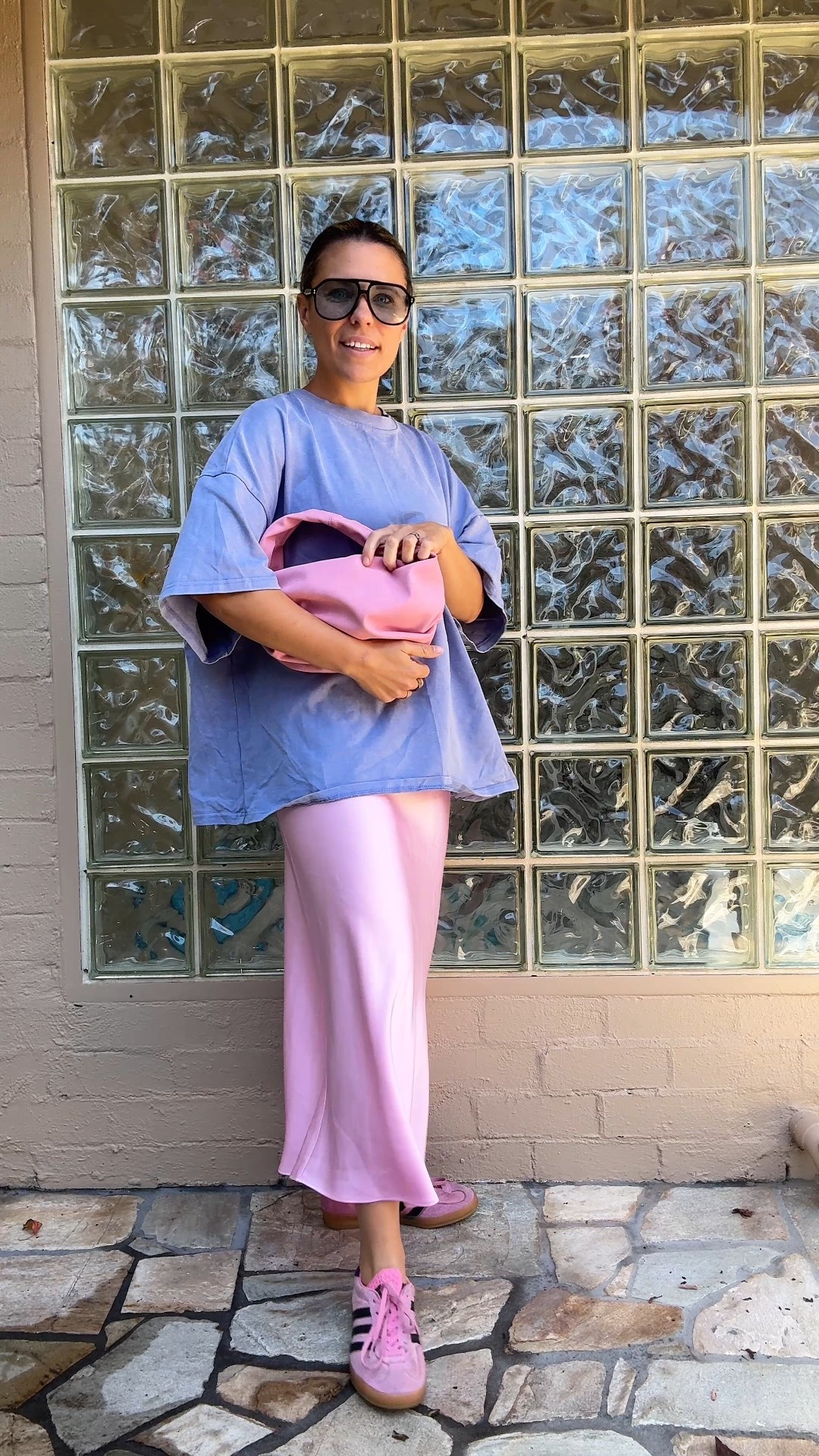 Casual outfit - colour theory pink and blue! Love this colour combo.

#LTKsummer #LTKaustralia