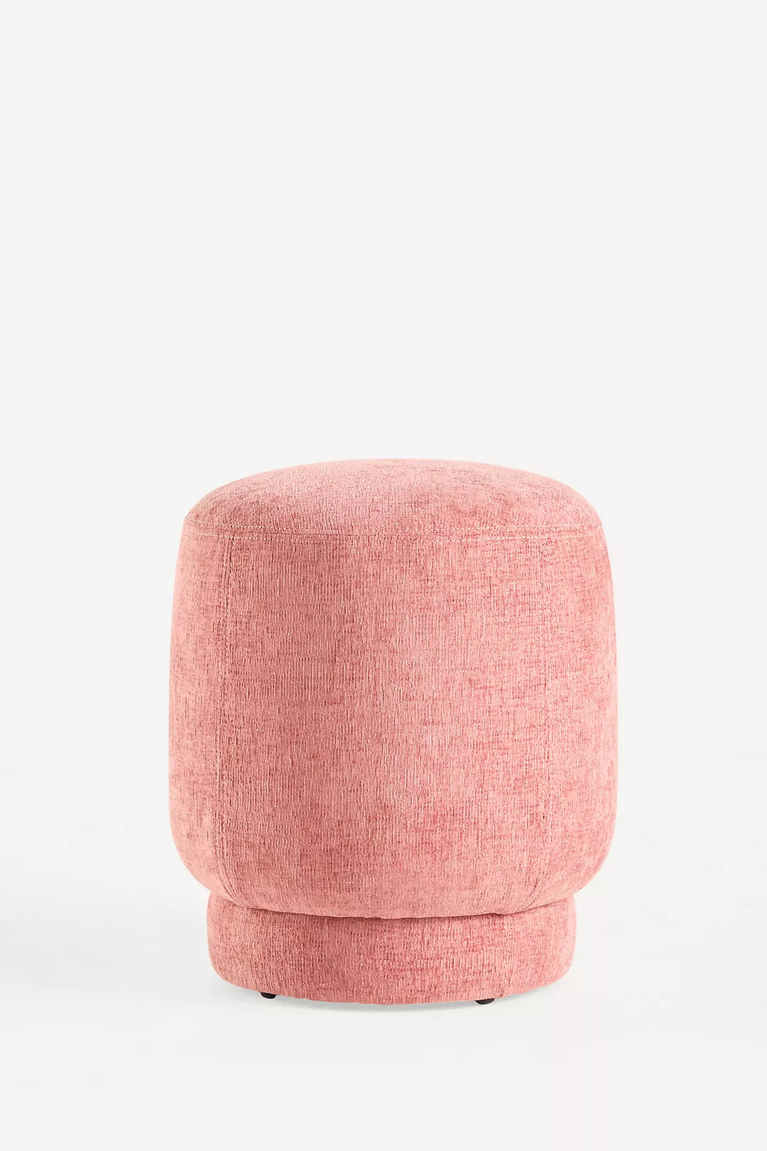 Willet Woven Rounded Ottoman | Anthropologie (US)