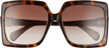 59mm Gradient Square Sunglasses | Nordstrom