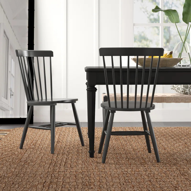 Fayann Solid Wood Slat Back Side Chair | Wayfair Professional