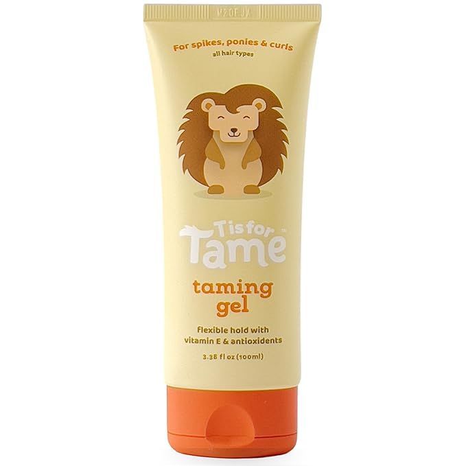 T is for Tame - Kids Hair Styling Gel, All-Natural Alcohol-Free Hair Gel for Kids & Toddlers, 202... | Amazon (US)