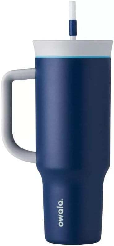 Owala Stainless Steel Triple Layer Insulated Travel Tumbler with Spill Resistant Lid, Straw, and ... | Amazon (US)