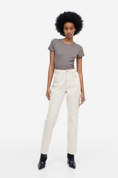 Vintage Mom Fit Ultra High Ankle Jeans | H&M (US + CA)