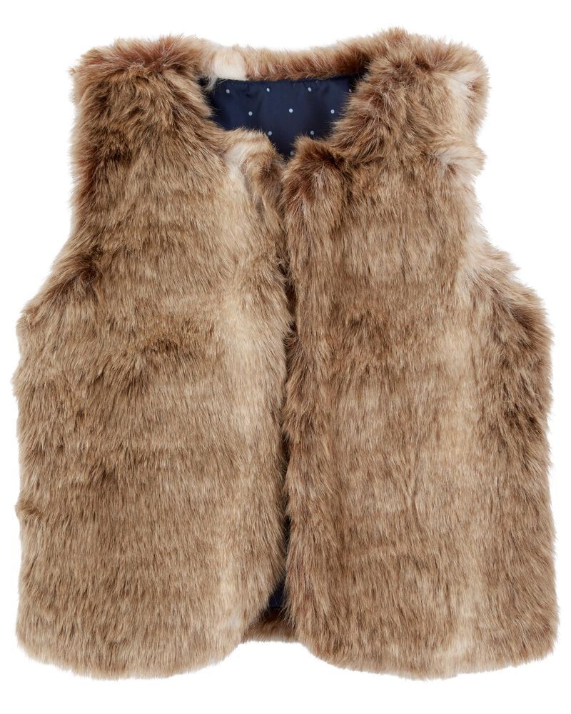 Faux Fur Vest | Carter's