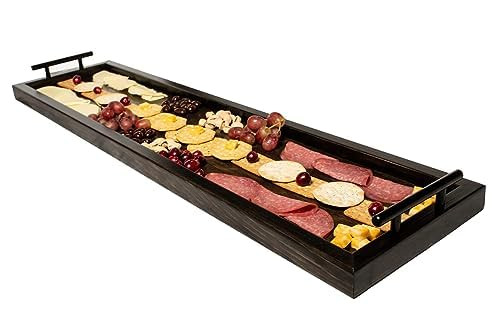 Charcuterie board-Rustic long table tray-farmhouse table trough-farmhouse table decor-tray for de... | Amazon (US)