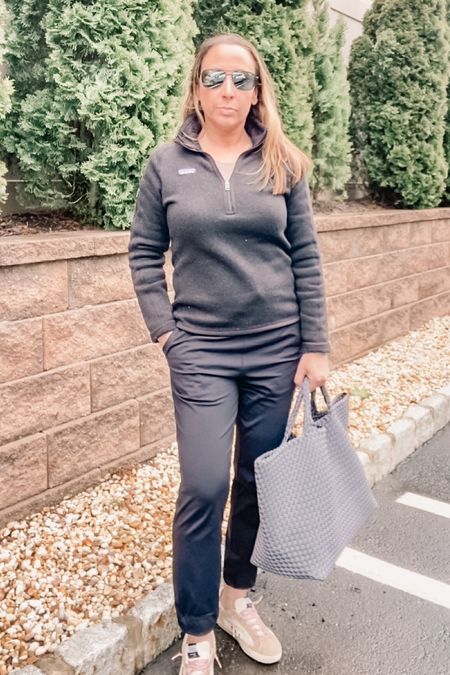 These pants were $35 on Amazon and fit/feel a lot like another loungewear brand in my closet that’s much more expensive!  They come in lots of different colors. I’m wearing a Medium.  Great for work or travel too!! 

Amazon funds, lounge, joggers, golf pants

#LTKworkwear #LTKtravel #LTKfindsunder50