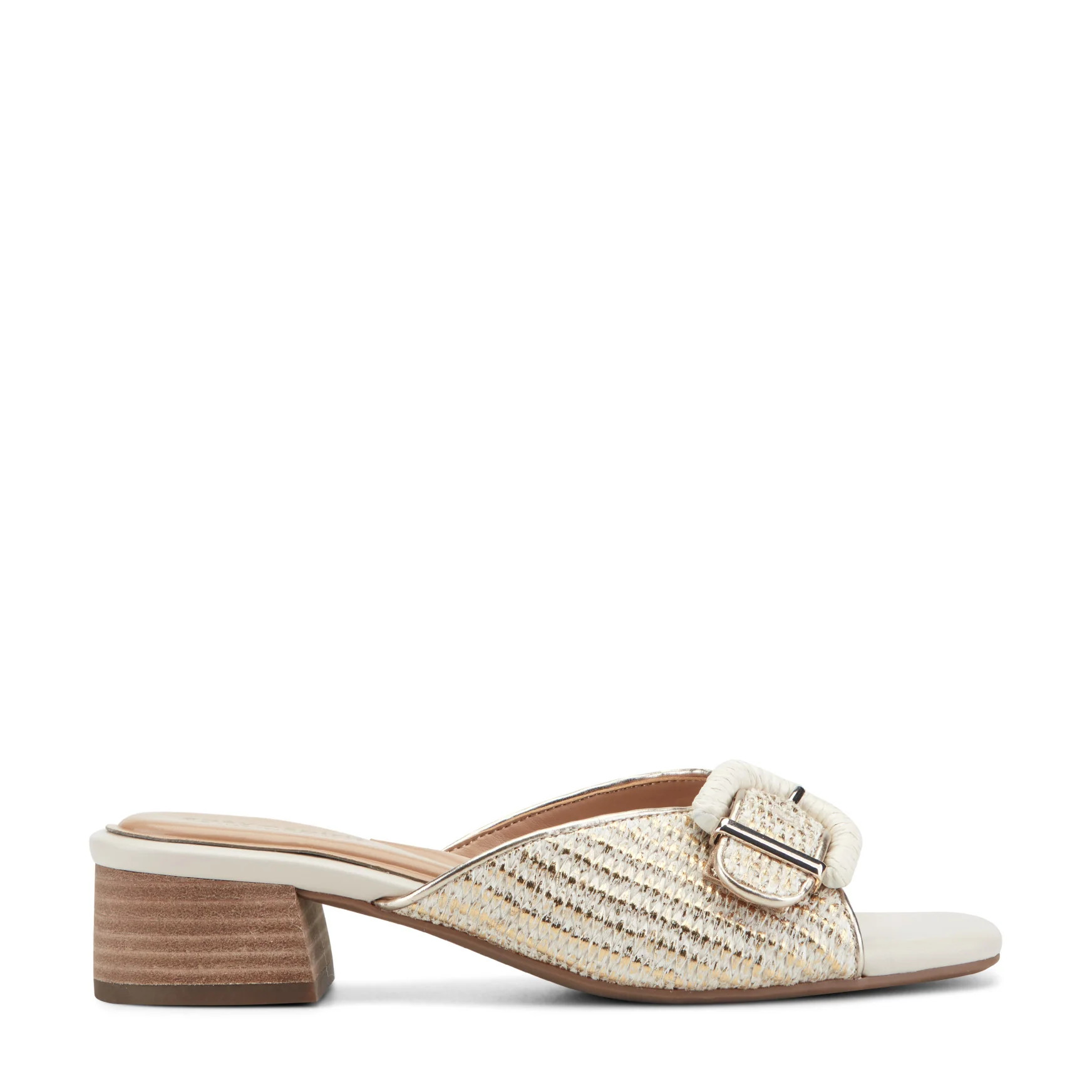Women's Rosalind Raffia Dress Sandals - Ivory | Easy Spirit | Easy Spirit