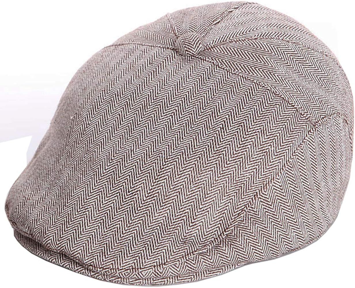 INOGIH Boys Tweed-Newsboy Cap Toddler Cotton Beret Hat 6M to 2 Years | Amazon (US)