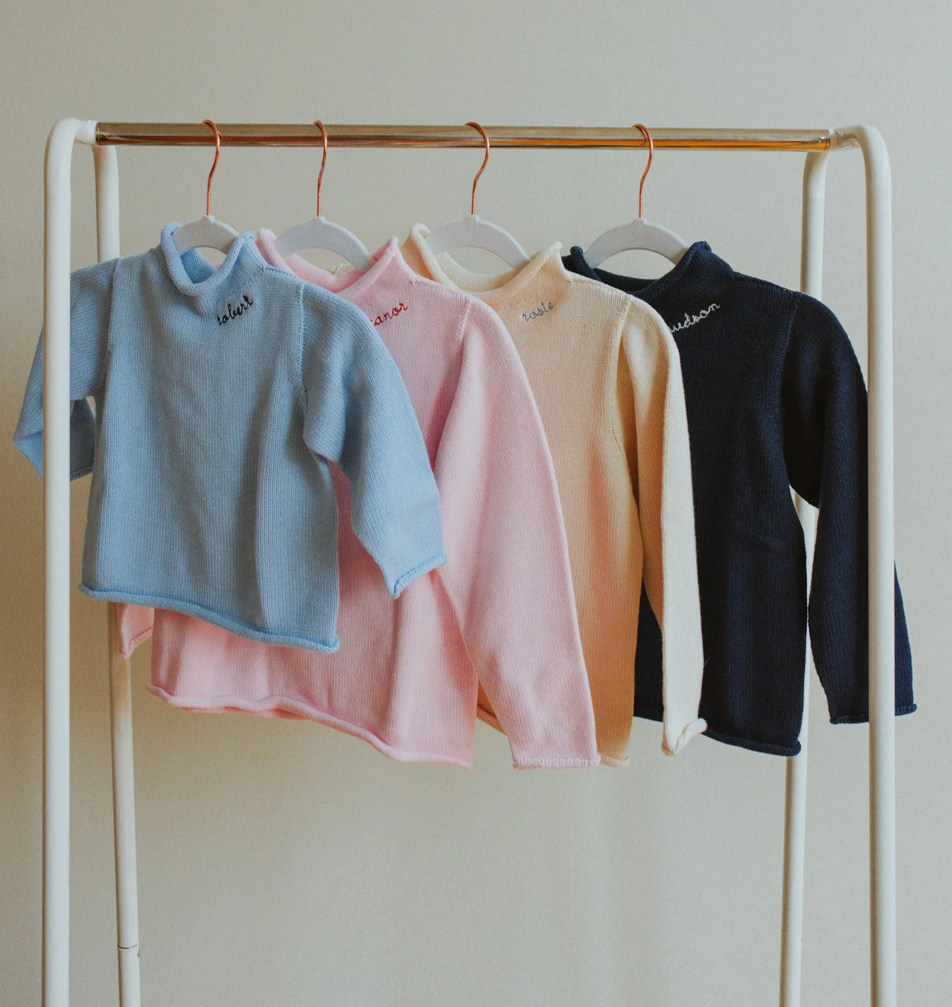 Rollneck Sweater | White Elephant Designs