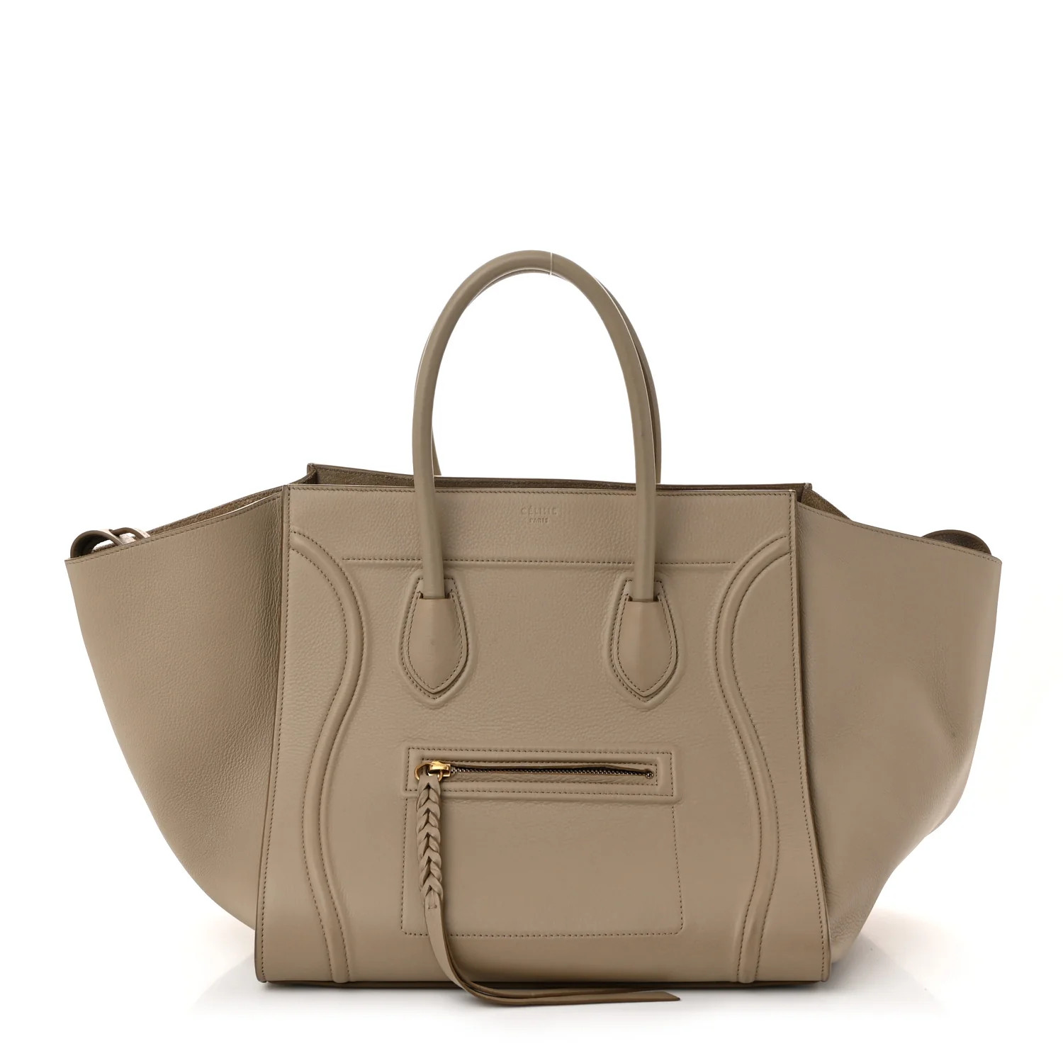 Supple Calfskin Medium Phantom Luggage Beige | FASHIONPHILE (US)