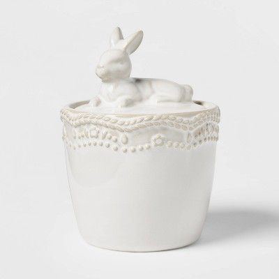Bunny Canister White - Threshold&#8482; | Target