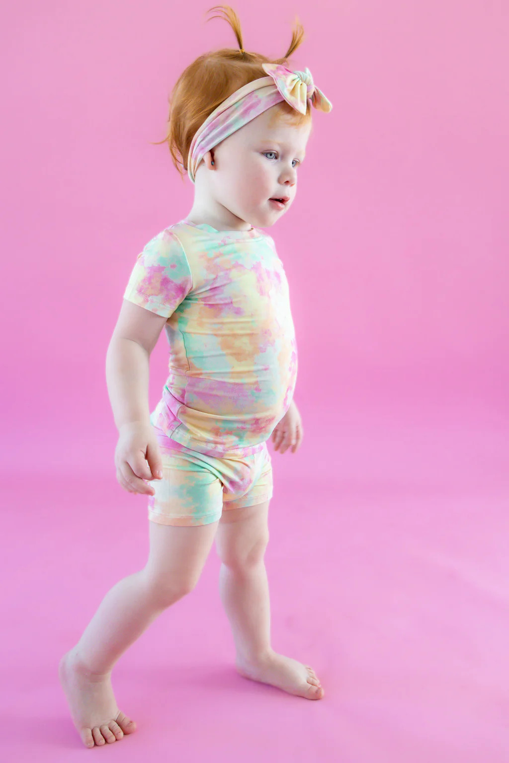 RAINBOW CLOUDS DREAM SHORT SET | Dream Big Little Co.