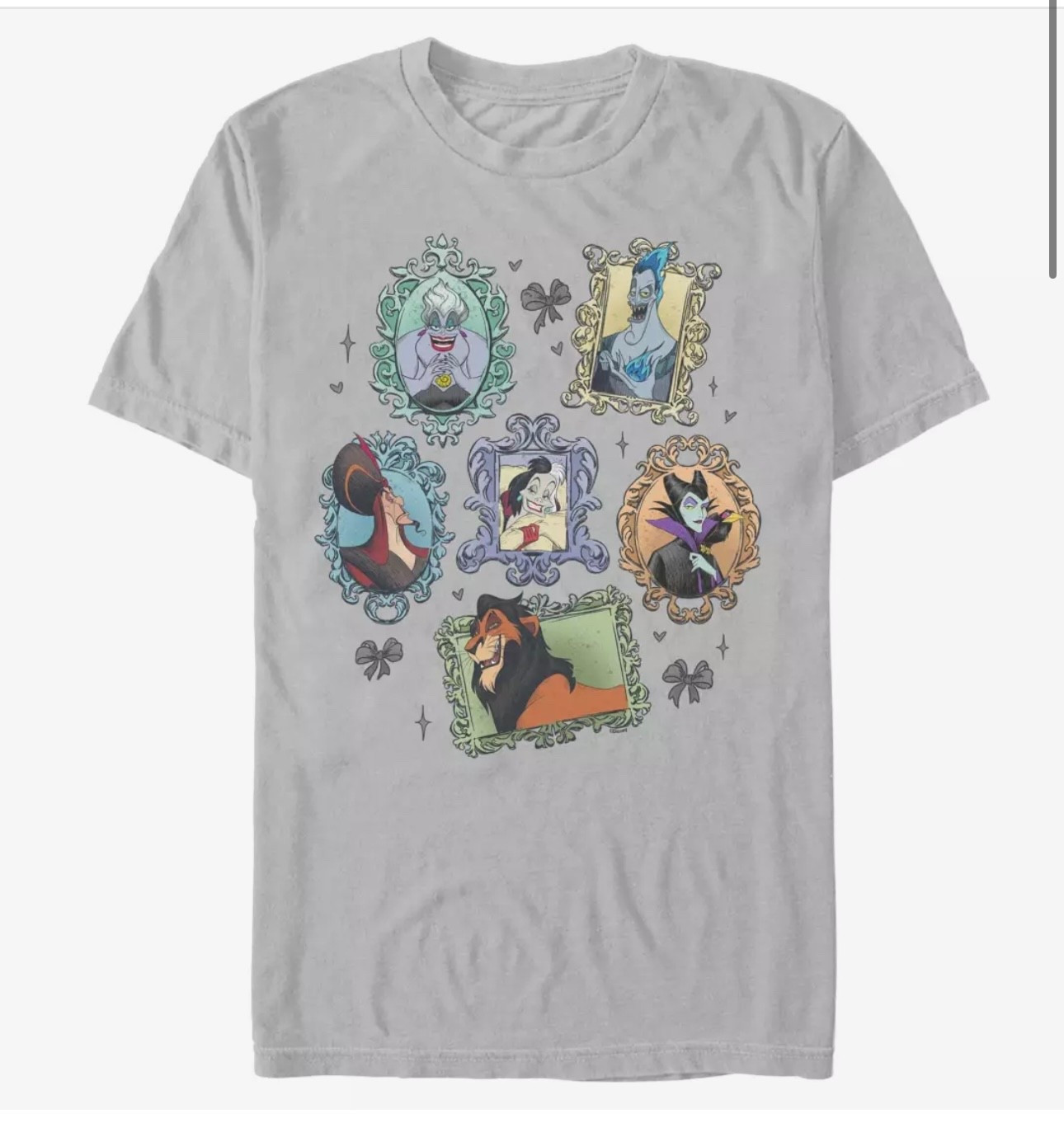 Villians coquette t shirt Disney 