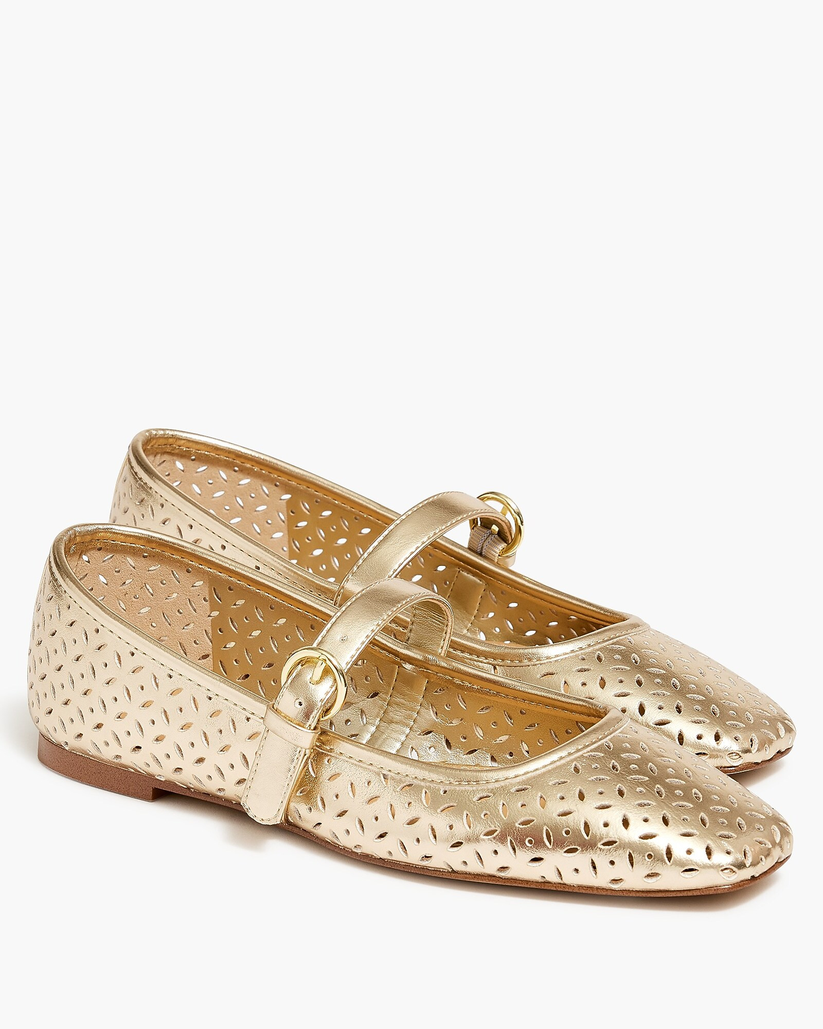 Square-toe Mary Jane ballet flats | J.Crew Factory
