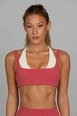 Terracotta Velocity StrydeForm Bra | Gold Hinge