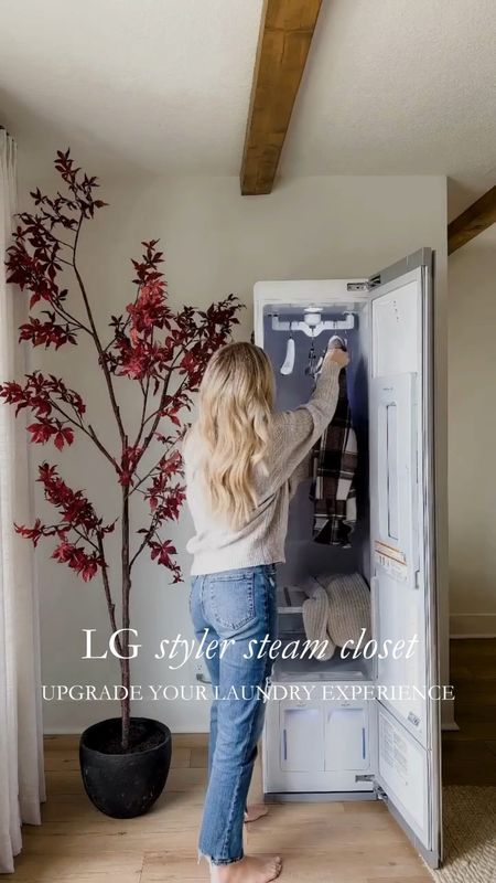 Laundry experience UPGRADED 🙌🏼 If you’re looking to lighten your laundry load (literally 😉), you have to try the @lgusa Styler Steam Closet! It utilizes steam technology to gently sanitize and deodorize clothing, reducing wrinkles and eliminating odors without the need for washing. Head to my stories to see a before and after using the ‘special care’ setting! #ad


#LTKhome #LTKSeasonal