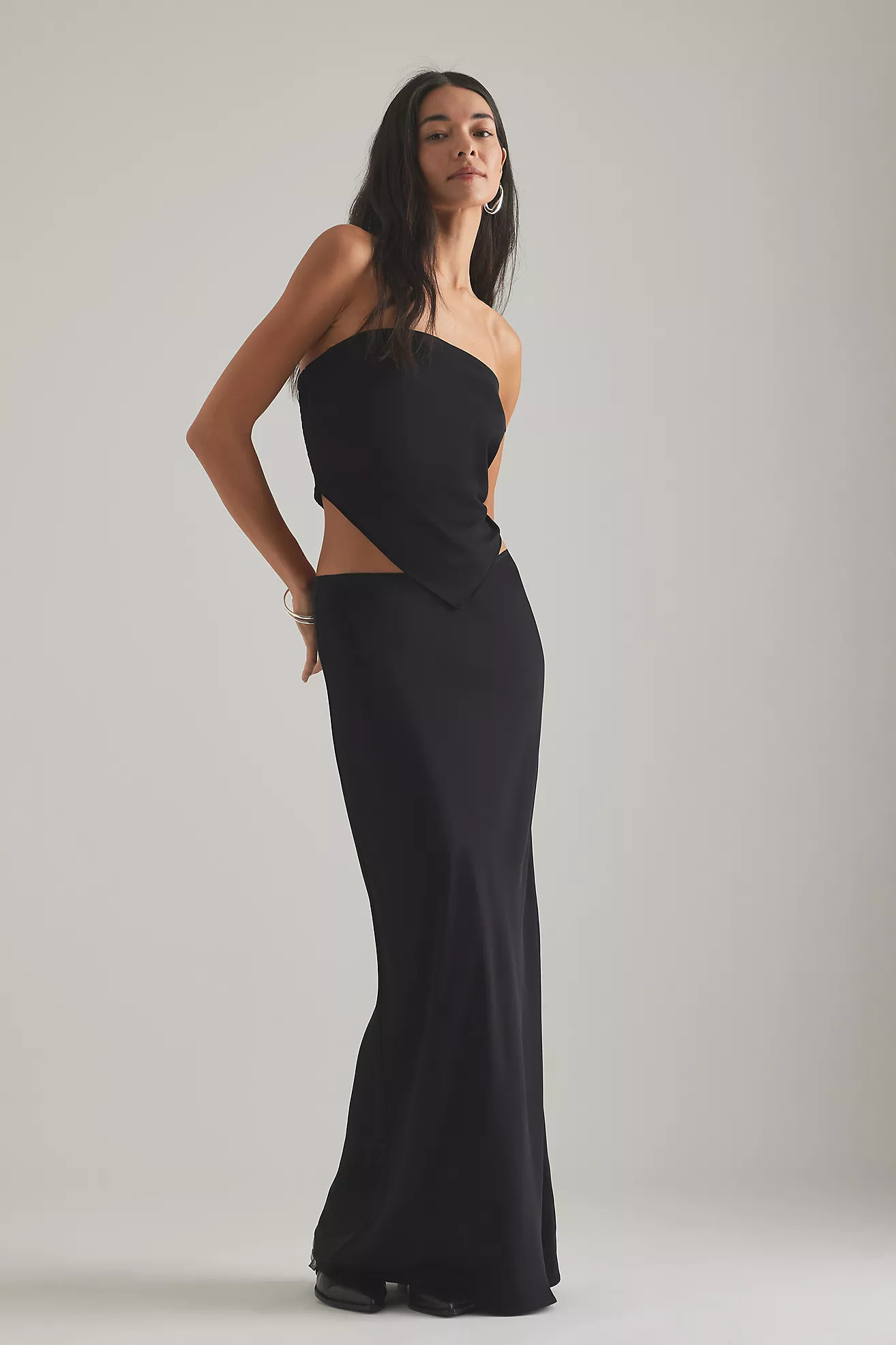 Satin Bias Maxi Slip Skirt | Anthropologie (UK)