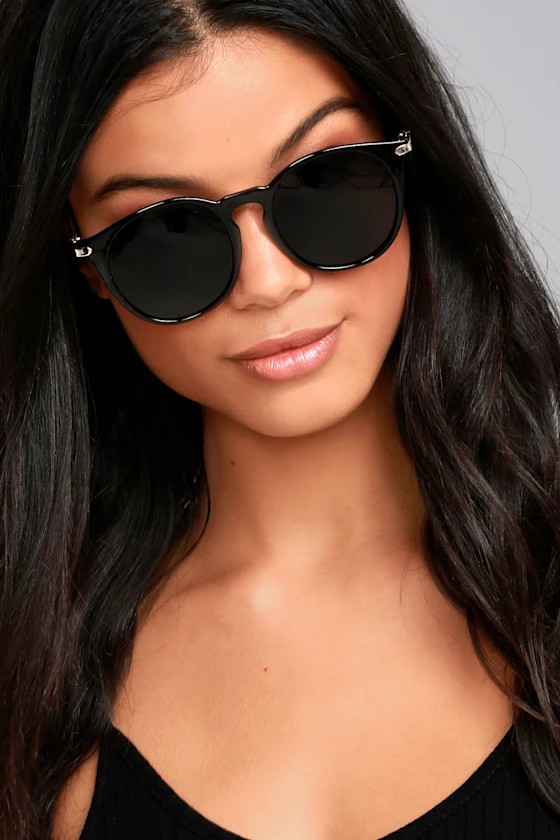 Light It Up Black Sunglasses | Lulus (US)