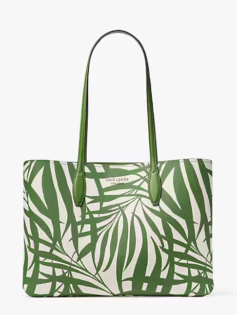 All Day Palm Fronds Large Tote | Kate Spade (US)