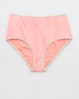 Aerie High Waisted Shine Bikini Bottom | Aerie