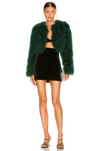 Lincoln Jacket in Deep Green | Revolve Clothing (Global)