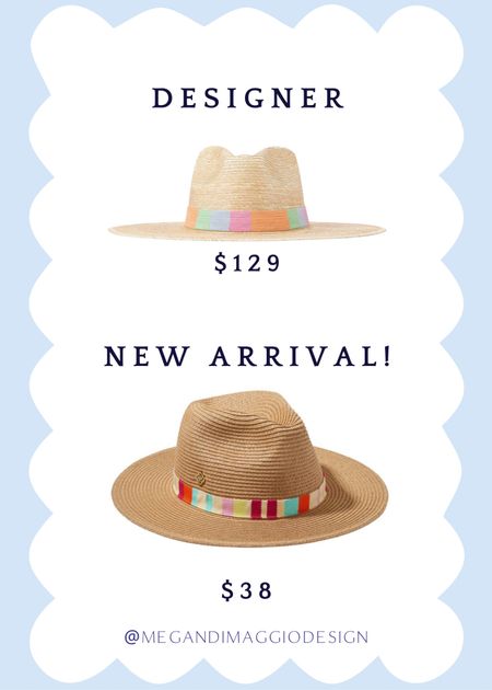 If you love these designer palm hats…you’re going to love this new look for less option that was just added online!!! So cute for summer and almost $100 less!! 🤯🙌🏻👒

#LTKsalealert #LTKfindsunder50 #LTKstyletip