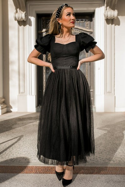 Ballerina Dress in Black | Ivy City Co