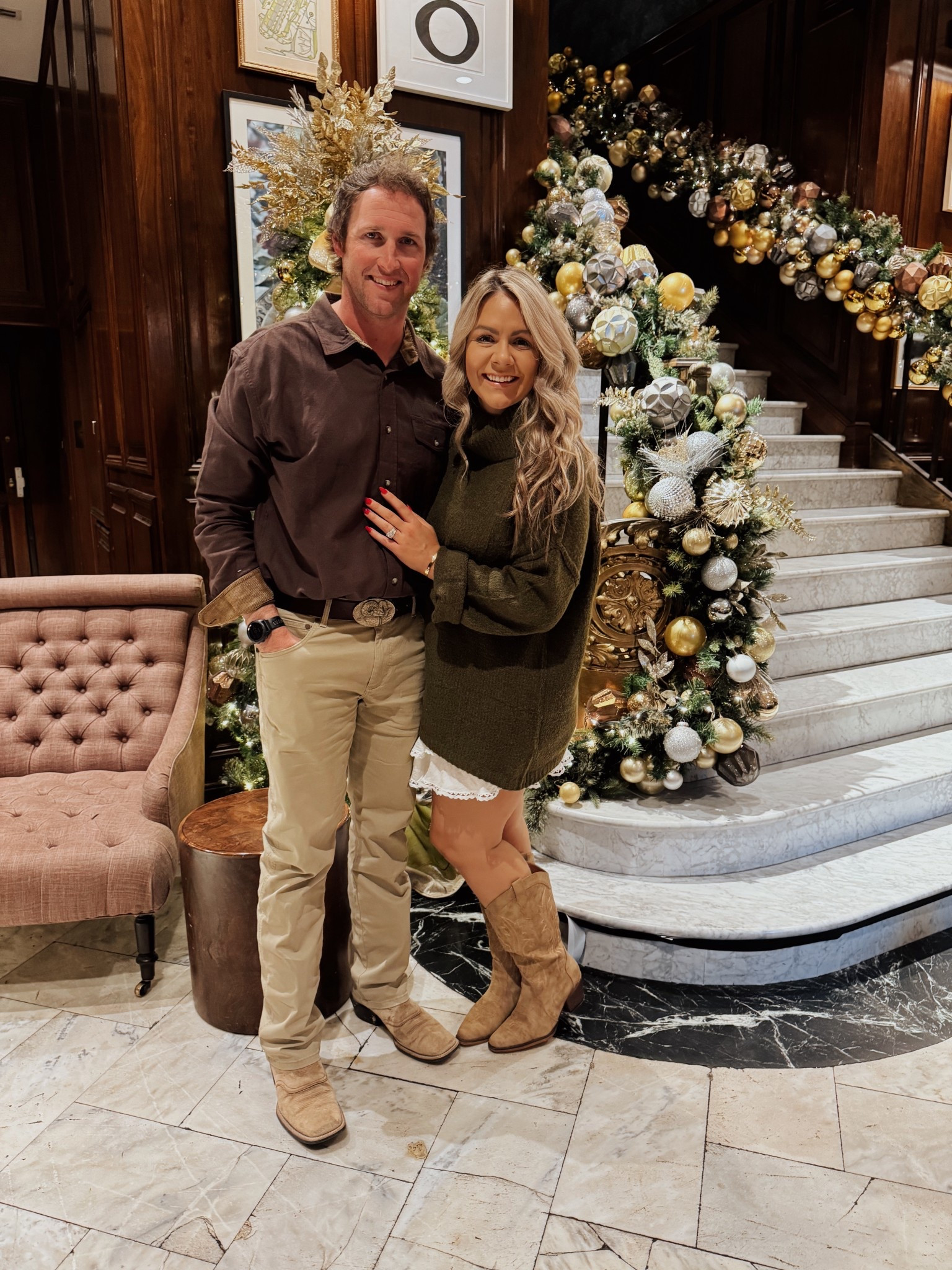 Amazon from head to toe ❤️ This skort is perfect for postpartum & y’all these cowboy boots are wide calf and so good for the price 🙌🏼I’m two months postpartum & not pregnant a medium, but have been wearing a large postpartum. Sweater is medium, skort is large, and boots are 9wide  #amazon #amazonfinds #postpartum

#LTKHoliday #LTKdayinmylife #LTKmomlife