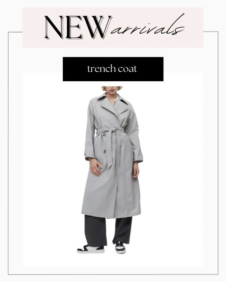 Gray trench coat under $100!

#LTKunder100 #LTKworkwear