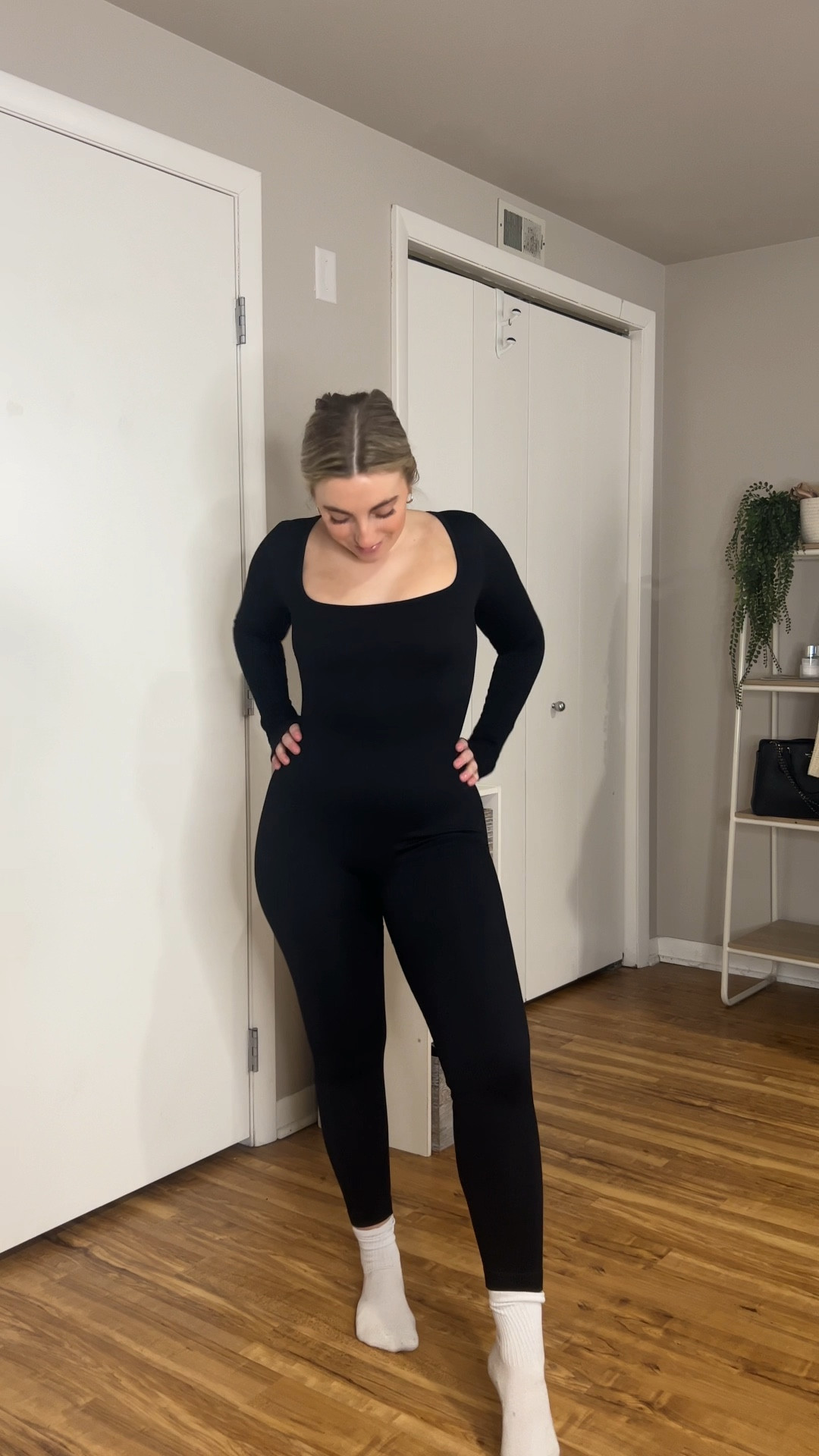 Amazon ribbed black jumpsuit one piece onesie activewear, Amazon jumpsuit, viral Amazon jumpsuit onesie 

#LTKcurves #LTKunder50 #LTKfit