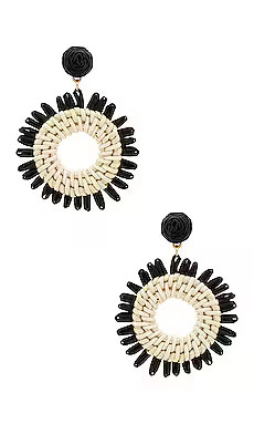 8 Other Reasons Circle Drop Earring in Black from Revolve.com | Revolve Clothing (Global)