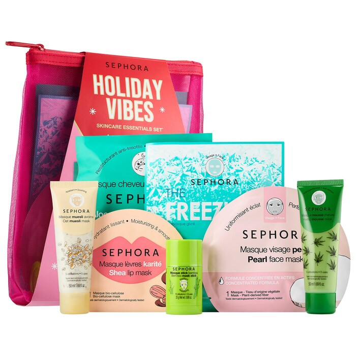 Holiday Vibes - 7 Piece Skincare Essentials Set | Sephora (US)
