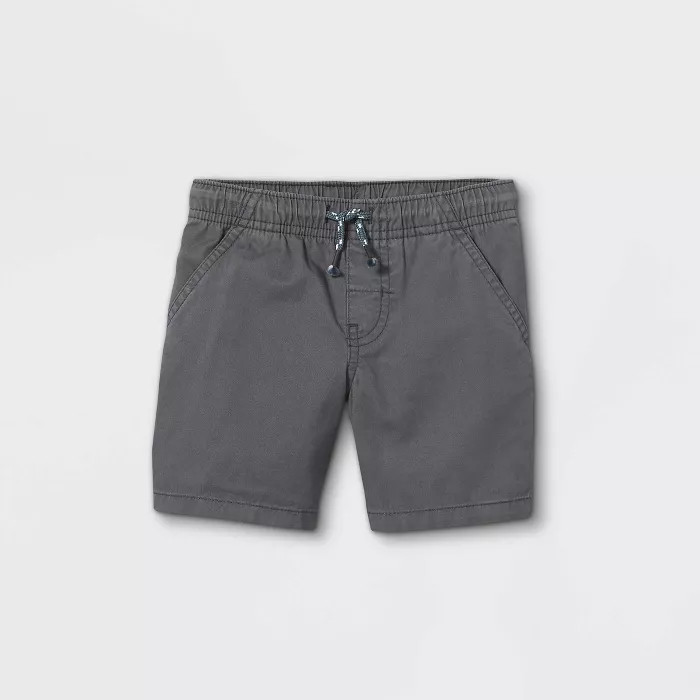 Toddler Boys' Woven Pull-On Shorts - Cat & Jack™ Blue Gray 18M | Target