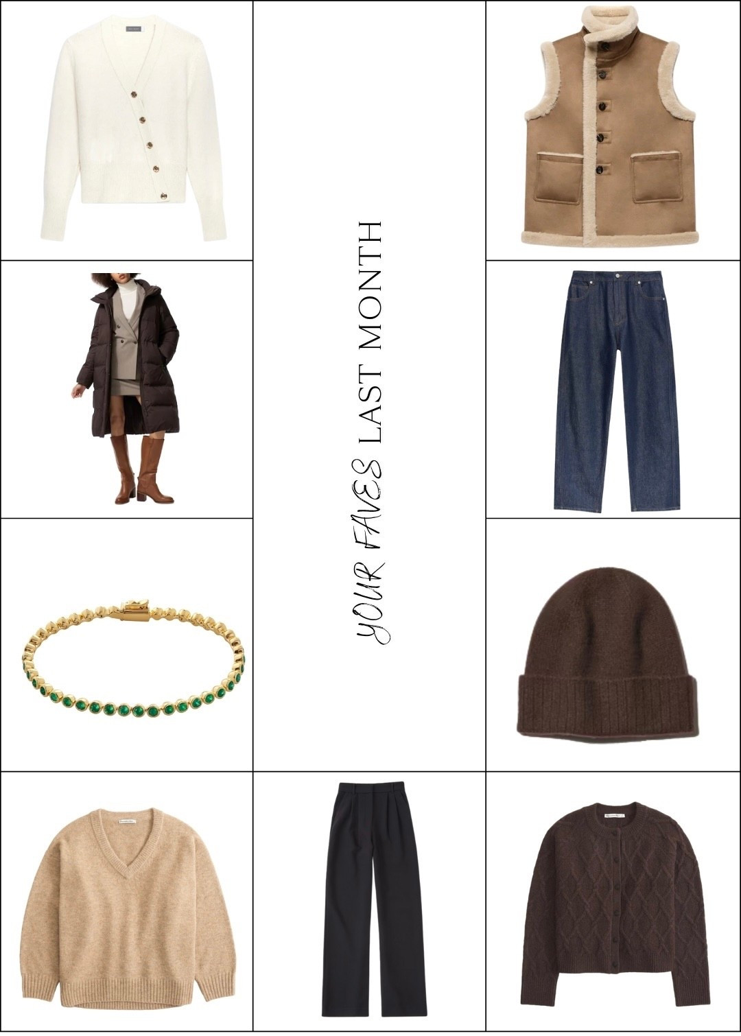 You faves from last month! 

#LTKuk #LTKjeans #LTKCyberWeek