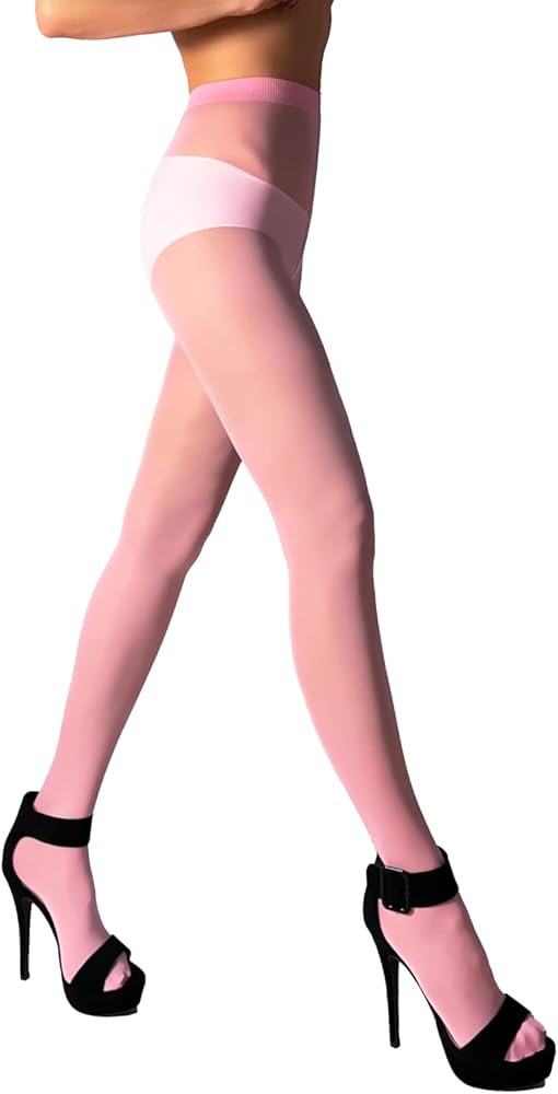 Mila Marutti Women's Tights Semi Opaque Stockings for Women Pantyhose Microfiber Nylons - Made in... | Amazon (US)