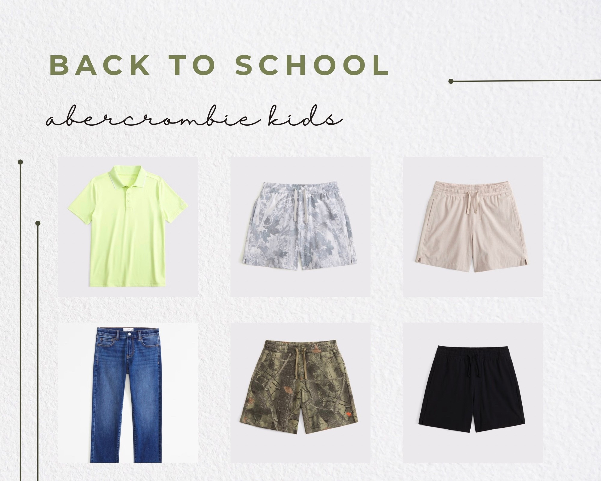 If you have a kiddo in size 5 or above, Abercrombie Kids has such cute stuff! And is having a major sale rn! Here was our order!

#LTKSaleAlert #LTKFindsUnder50 #LTKKids